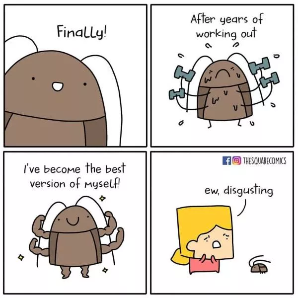 Dark humor the square comics - #41 
