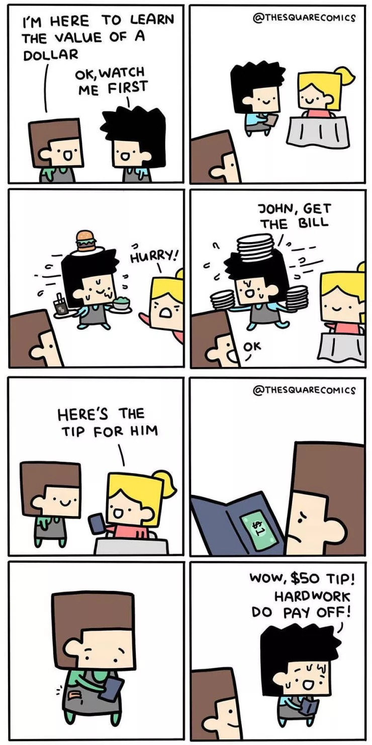 Dark humor the square comics - #50 
