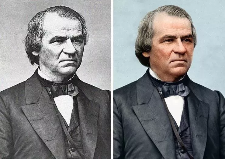 Old photos of american presidents restored  - #17 