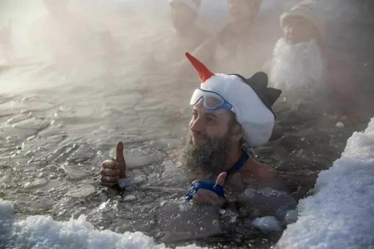 Russia freezing cold