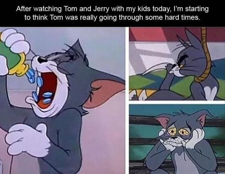 Picdump 536 - #46 A cartoon depression
