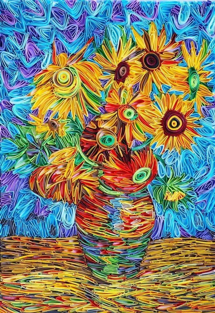 Top des talents dart - #18 Avec du papier colorer 