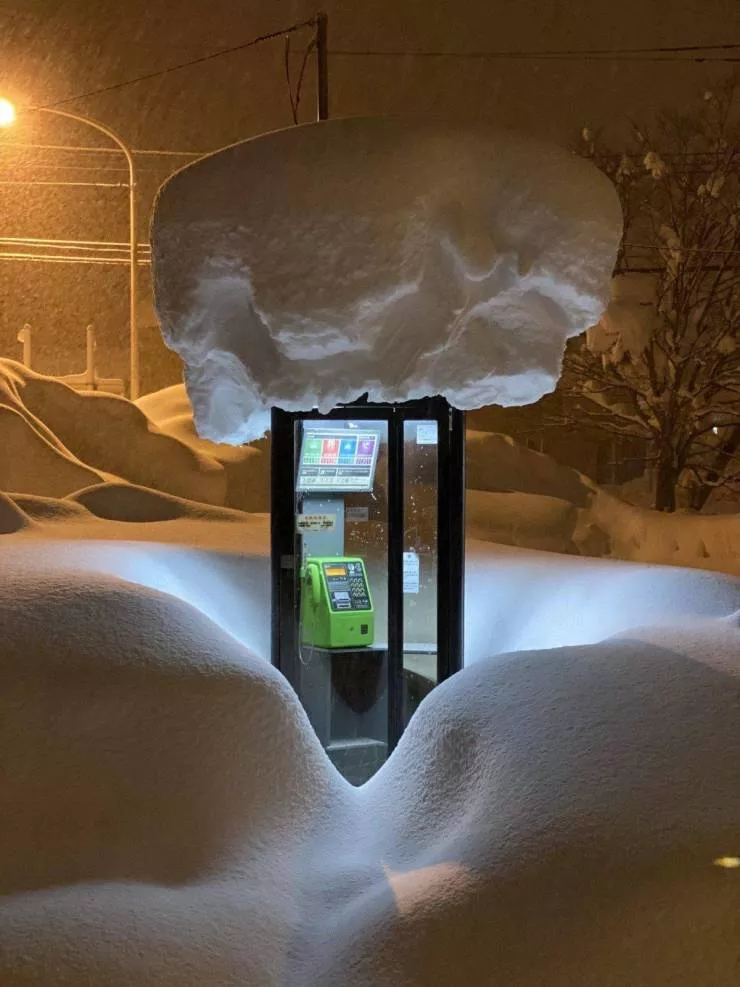 La collection de la semaine - #2 Chute de neige au Japon