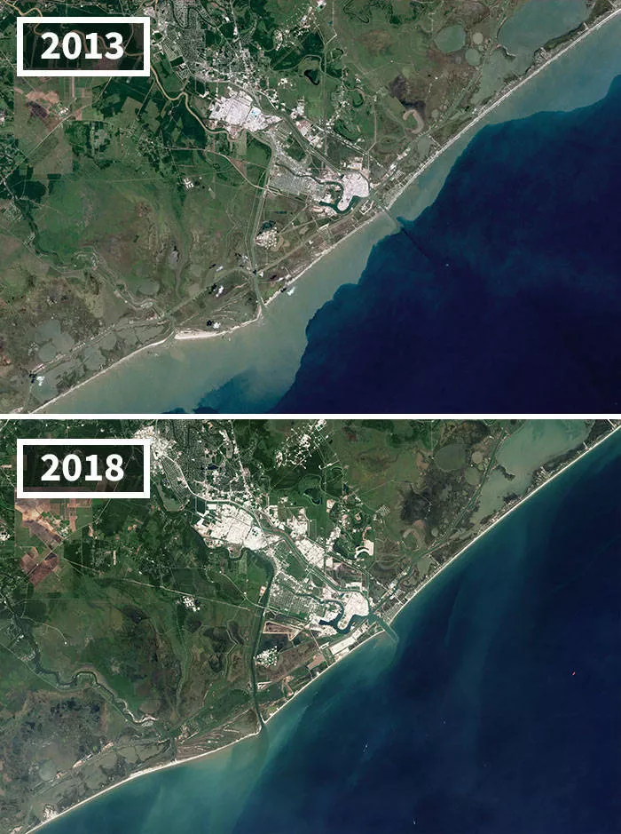La nasa montre le changement climatique - #11 Texas