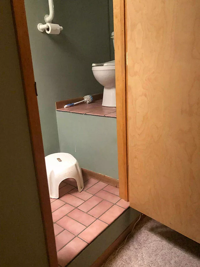 Are they really designers - #11 A toilet to climb Are they really designers - #11 A toilet to climb
