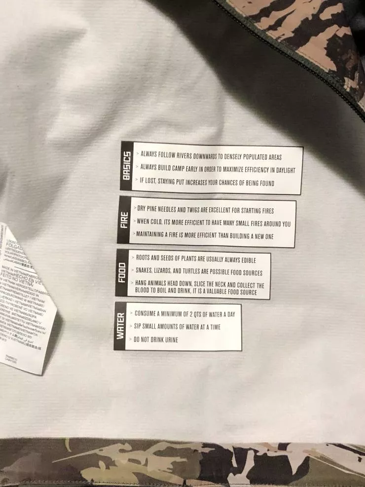 Vetements trop avances - #10 Des astuces pour survivre