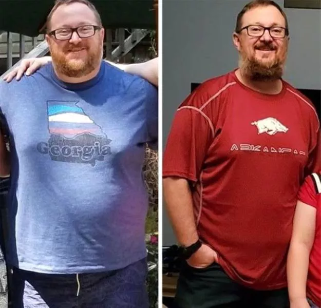Incredible examples of willpower - #8 Less 102 kilos in 2 years