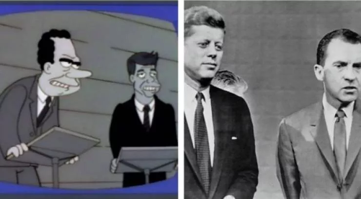 Les celebres scenes re cree par les simpsons - #11 The Dick Cavett Show