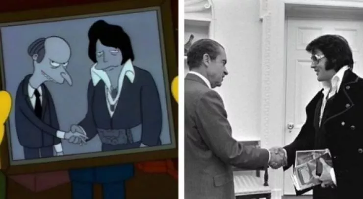 The famous scenes re created by the simpsons - #12 Nixon / Kennedy TV talk The famous scenes re created by the simpsons - #12 Nixon / Kennedy TV talk