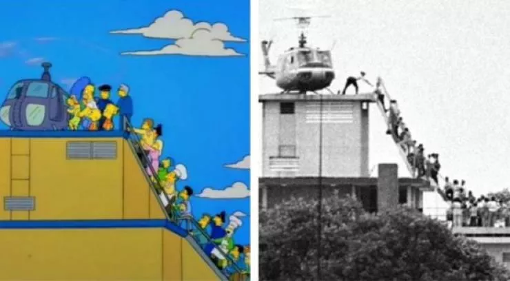The famous scenes re created by the simpsons - #4 Oath as president The famous scenes re created by the simpsons - #4 Oath as president