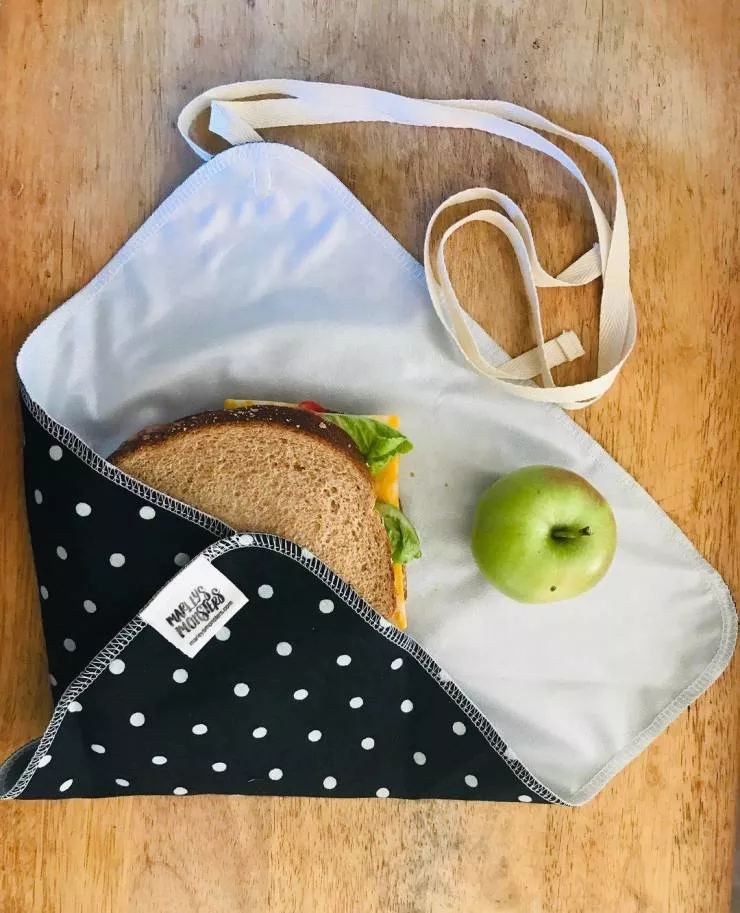 Ils pensent a la nature - #6 Sacs pour Sandwichs réutilisables Ils pensent a la nature - #6 Sacs pour Sandwichs réutilisables