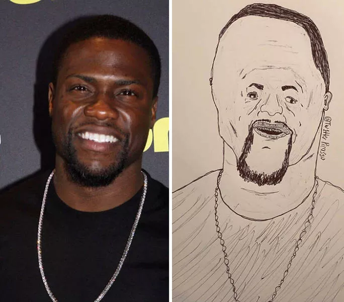 Celebrity portraits in pen - #23 
