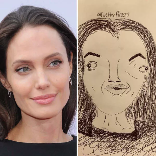 Celebrity portraits in pen - #31 