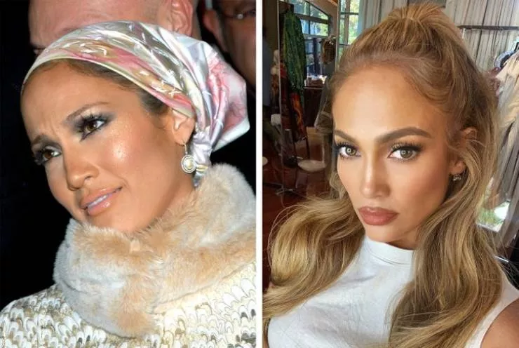 Evaluation des celebrites au cours de ces dernieres annees - #10 Jennifer Lopez (2003 vs 2020)