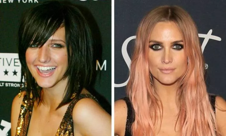 Evaluation des celebrites au cours de ces dernieres annees - #11 Ashlee Simpson (2004 vs 2020)