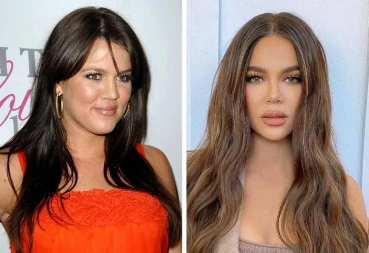 Evaluation des celebrites au cours de ces dernieres annees - #15 Khloé Kardashian (2008 vs 2021)