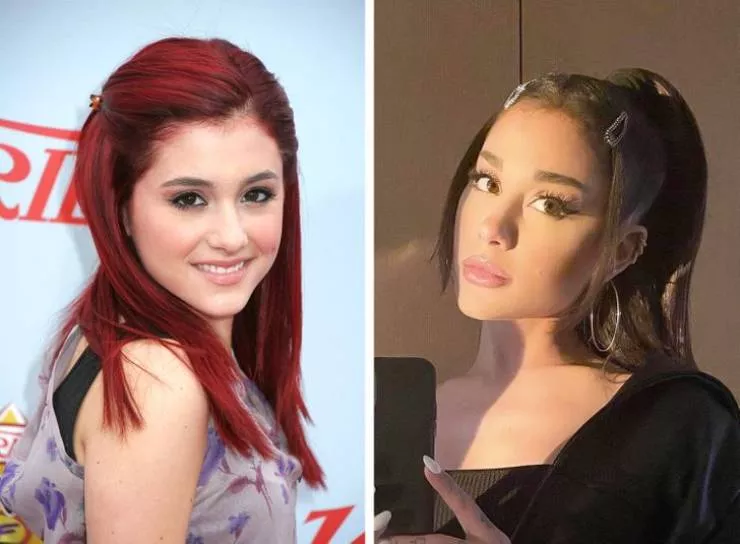 Evaluation des celebrites au cours de ces dernieres annees - #2 Ariana Grande (2009 vs 2021)