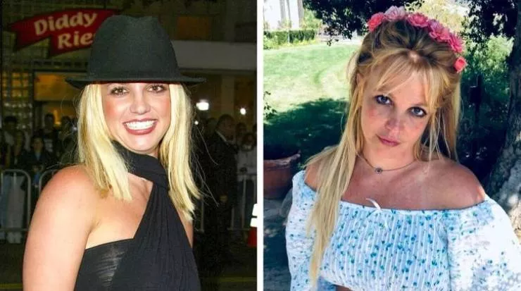 Evaluation des celebrites au cours de ces dernieres annees - #8 Britney Spears (2002 vs 2021)