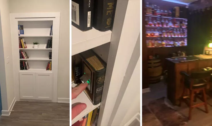 Idees de chambres secretes et passages caches - #21 