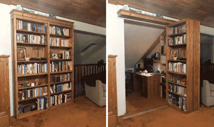 Ideas for secret rooms and hidden passages - #24 