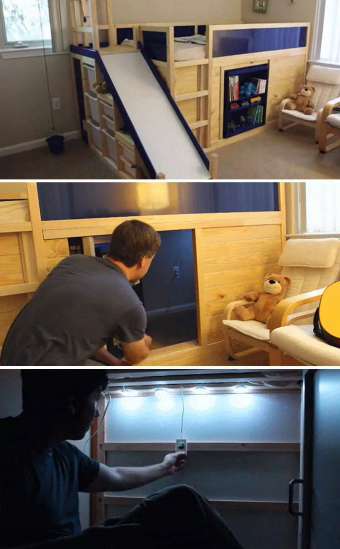 Idees de chambres secretes et passages caches - #32 