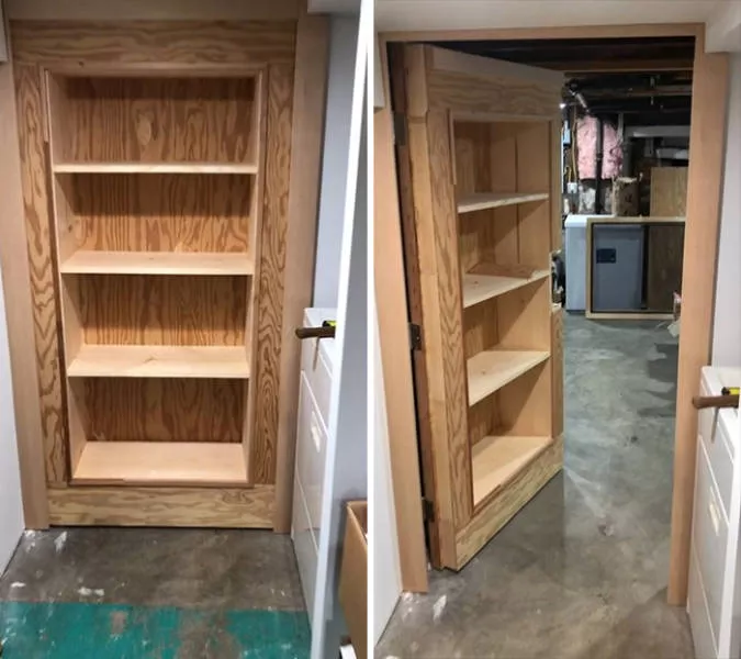 Idees de chambres secretes et passages caches - #36 
