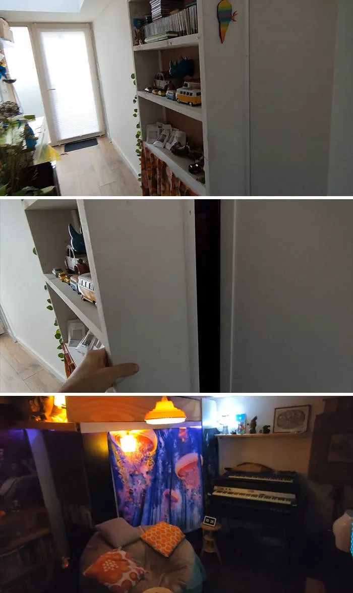 Idees de chambres secretes et passages caches - #42 