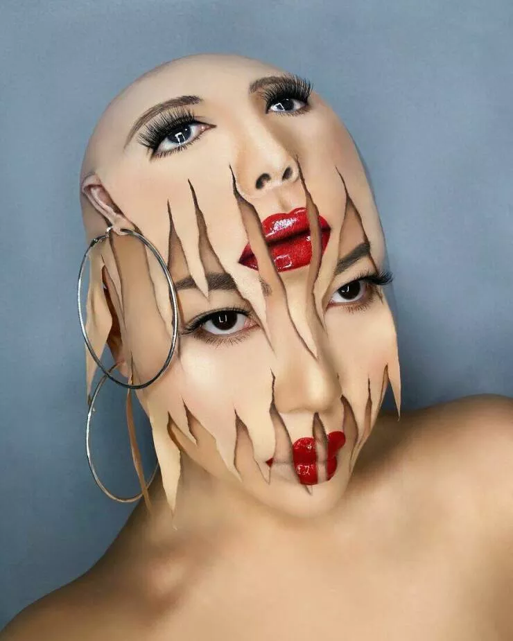 Just putting on makeup - #10 