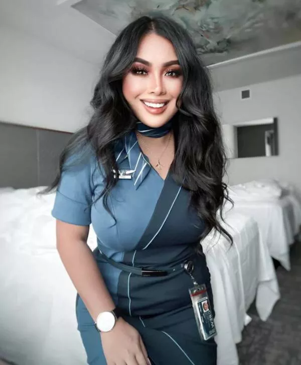 Hot flight attendants - #18 