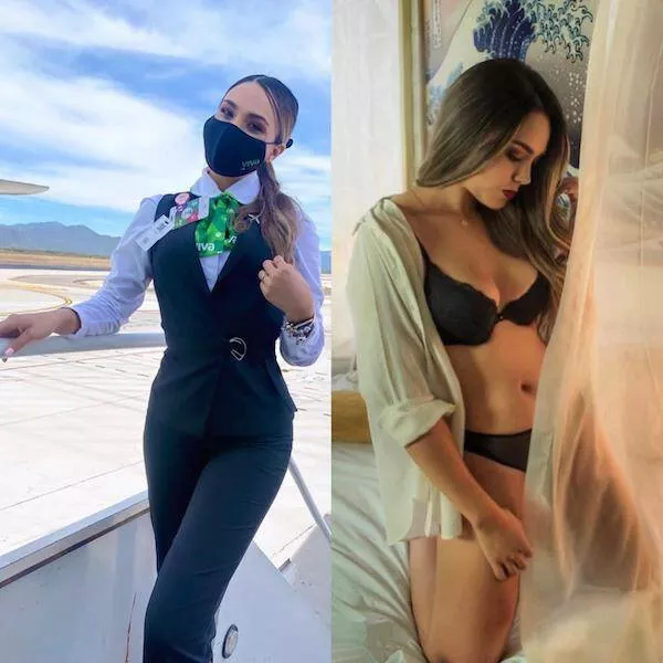 Hot flight attendants - #30 