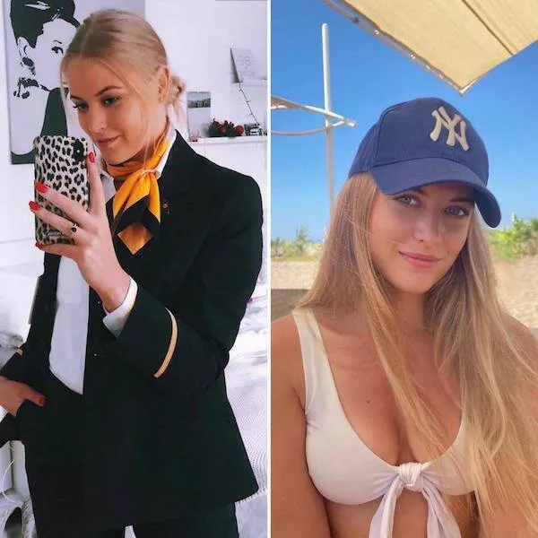 Hot flight attendants - #5 
