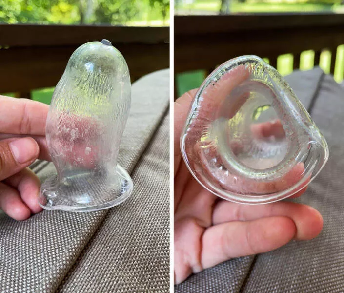 Strange objects - #13 A melted cup in a dishwasher