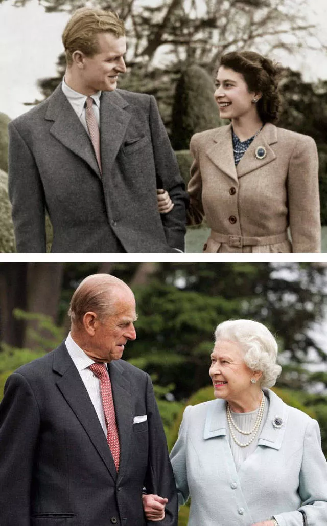 They recreated their old love photos - #2 