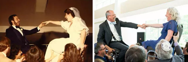 They recreated their old love photos - #31 