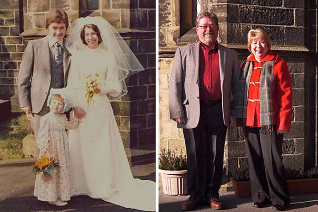 They recreated their old love photos - #47  They recreated their old love photos - #47