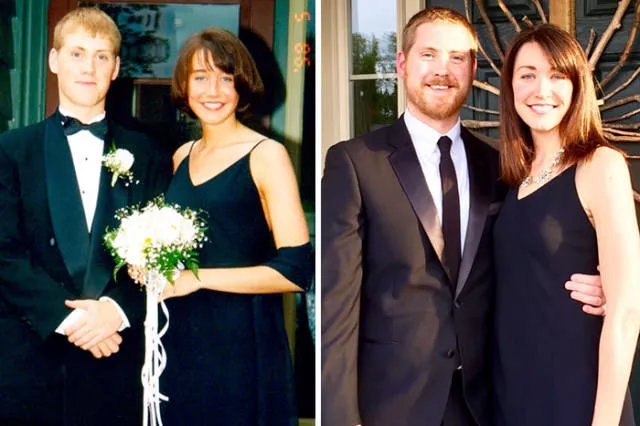 They recreated their old love photos - #7 