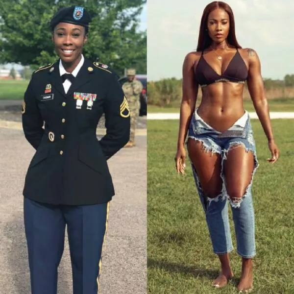 Filles chaudes avec et sans leurs uniformes - #23 