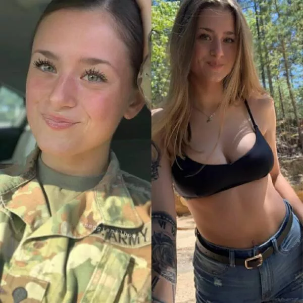 Hot girls with and without their uniforms - #42 