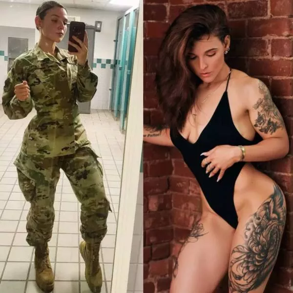 Hot girls with and without their uniforms - #63 