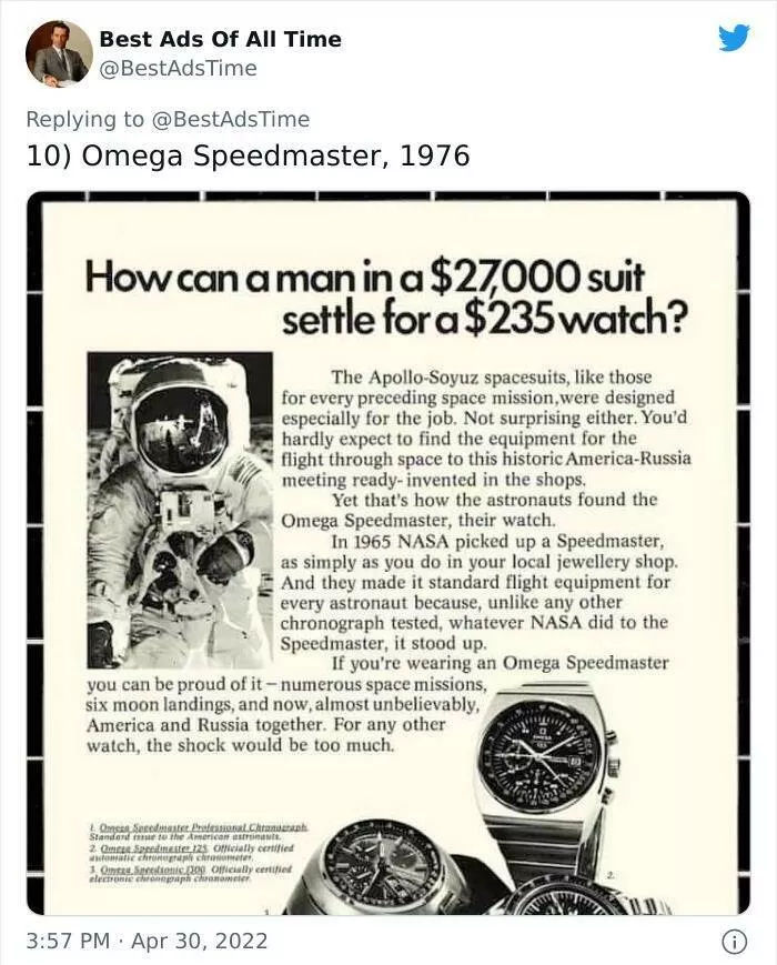 Most successful ads - #40 