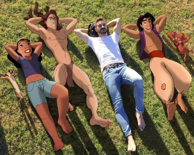 Personnages disney dans la vie reel - #17 