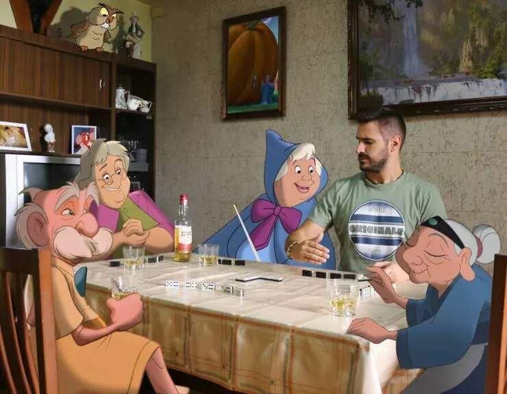 Personnages disney dans la vie reel - #4 