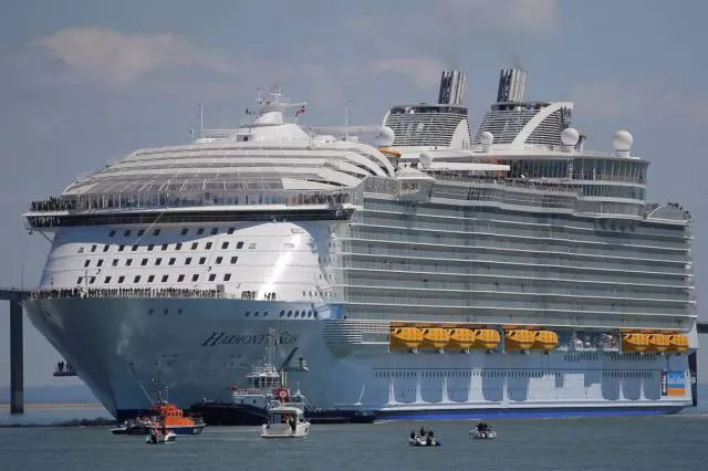 The largest passenger ship ready to brave the seas - #1 