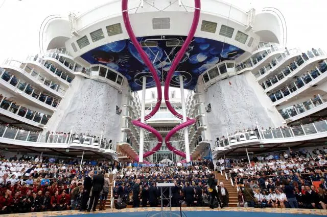 The largest passenger ship ready to brave the seas