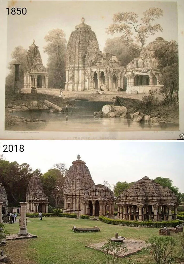 Old photos in real life - #23 