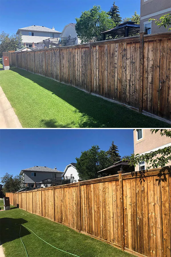 Before and after cleaning - #15 