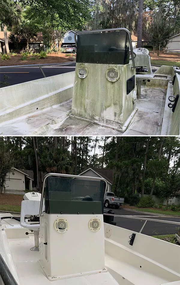 Before and after cleaning - #2 