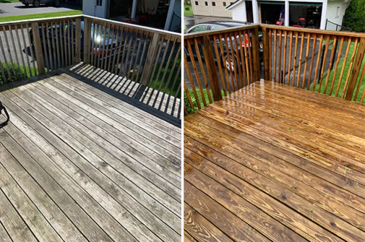 Before and after cleaning - #21 