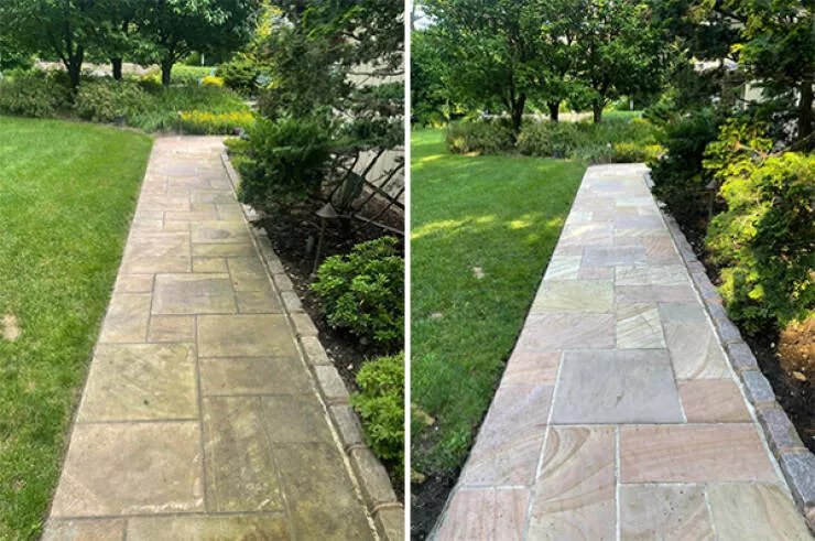 Before and after cleaning - #22 