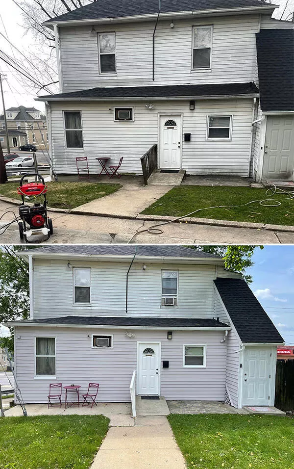 Before and after cleaning - #23 